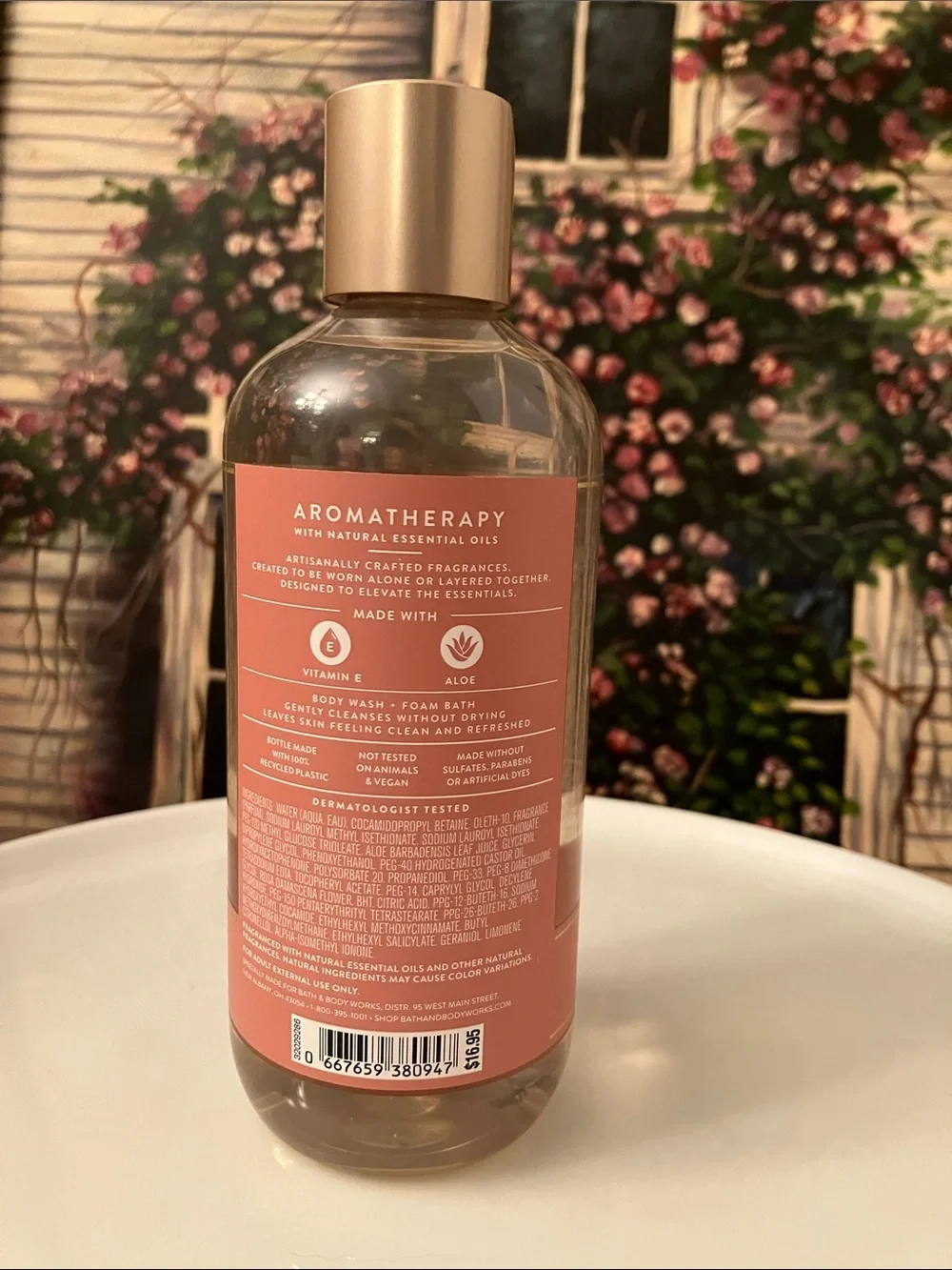 Bath & Body Works Heirloom Rose Body Wash & Foam Bath NEW